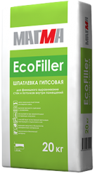 Шпатлёвка гипсовая «EcoFiller» купить по цене от 282 руб/шт.