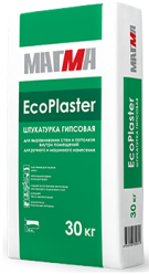 Штукатурка гипсовая «EcoPlaster» купить по цене от 263 руб/шт.