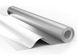 Техническая фольга алюминиевая 50мкм 1200мм (ролики 10метров и 20метров) купить по цене от 1 руб/м<sup>2</sup>