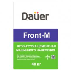 Dauer "FRONT-М" - штукатурка цементная машинного нанесения (40 кг.) купить по цене от 243 руб/шт.