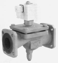 Вентиль (клапан) запорный чугунный мембранный электромагнитный фланцевый 15кч883р СВМГ купить по цене от 1 руб/шт.