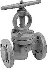 Вентиль (клапан) запорный проходной стальной фланцевый 15с52нж9 купить по цене от 1 руб/шт.