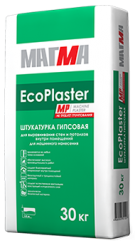Гипсовая штукатурка «EcoPlaster MP» для машинного нанесения купить по цене от 256 руб/шт.