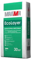 Штукатурка гипсовая «EcoLayer» купить по цене от 337 руб/шт.
