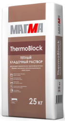 Теплый кладочный раствор «ThermoBlock» купить по цене от 1 руб/шт.