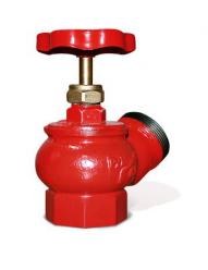 Клапан пожарный чугунный угловой КПЧ купить по цене от 1 руб/шт.