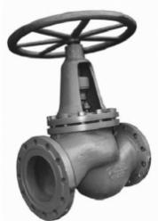 Вентиль (клапан) запорный проходной стальной фланцевый 15с18п купить по цене от 1 руб/шт.