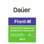 Dauer "FRONT-М" - штукатурка цементная машинного нанесения (40 кг.)